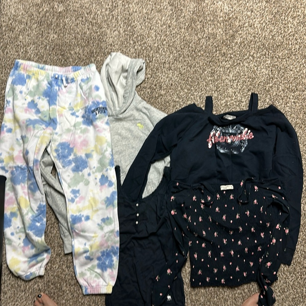 Lot of girls Abercrombie kids clothing. Size 15/16